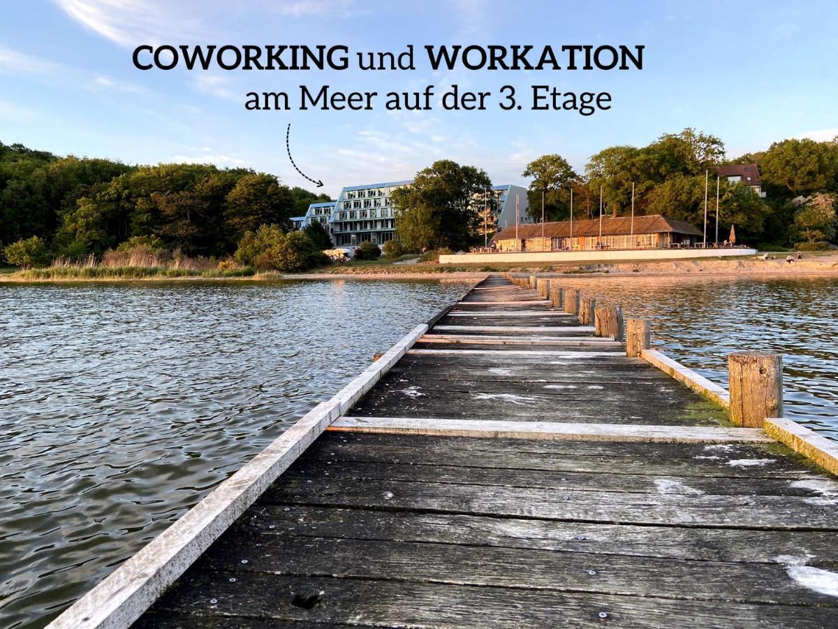 Project Bay - Workation / Coworking Vandrarhem Lietzow Exteriör bild
